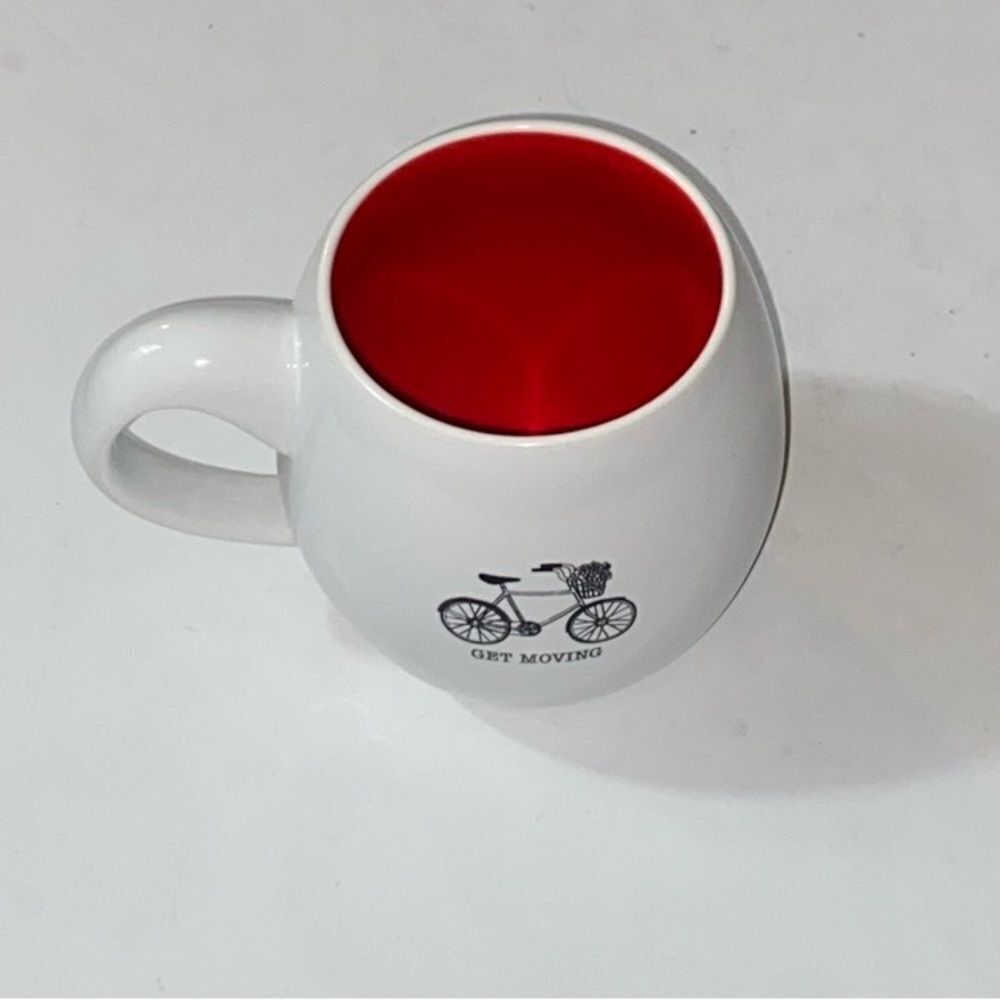 Rare Vintage Get Moving Exclusive Bike Coffee Mug